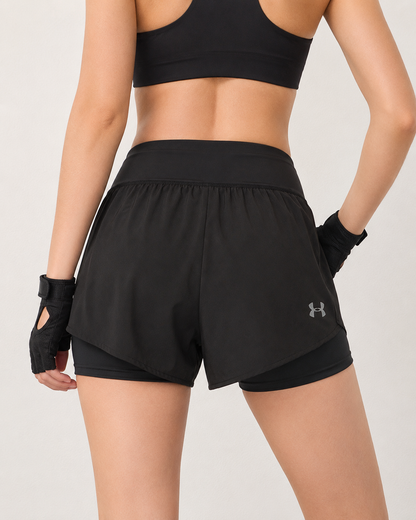 Short Under Armour Women - Coloris - Rose, Gris, Noir image 8
