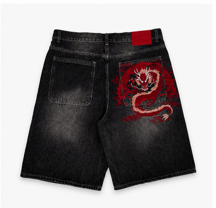 Shorts Mobius Dragon- Coloris Red -Blue image 7