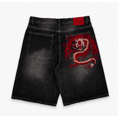 Shorts Mobius Dragon- Coloris Red -Blue image 7