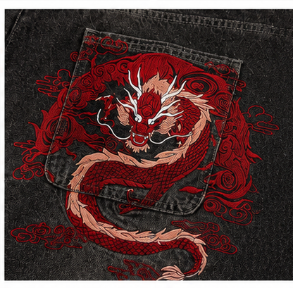 Shorts Mobius Dragon- Coloris Red -Blue image 8