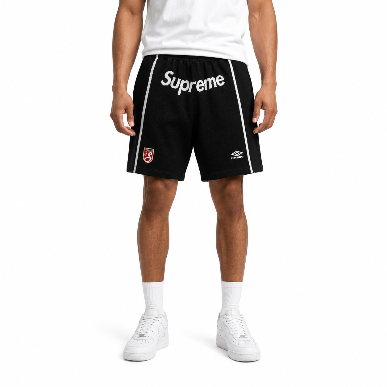 Supreme Umbro Knit Noir image 4