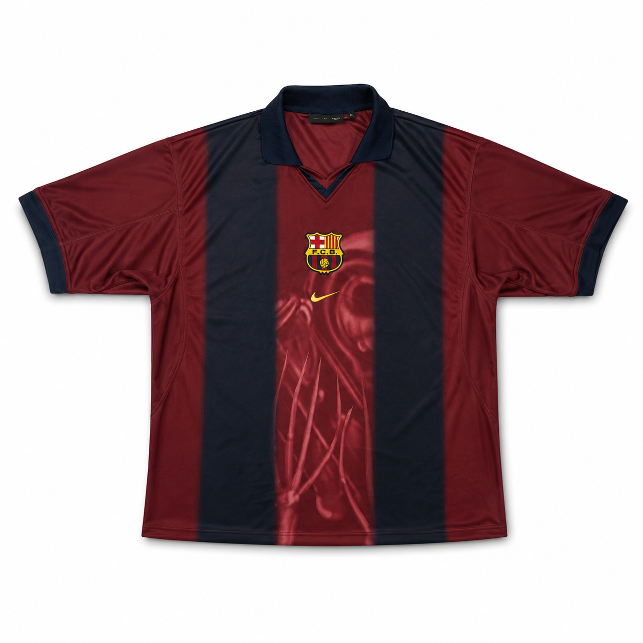 FC Barcelone Retro Jersey - Travis Scott Edition image 1