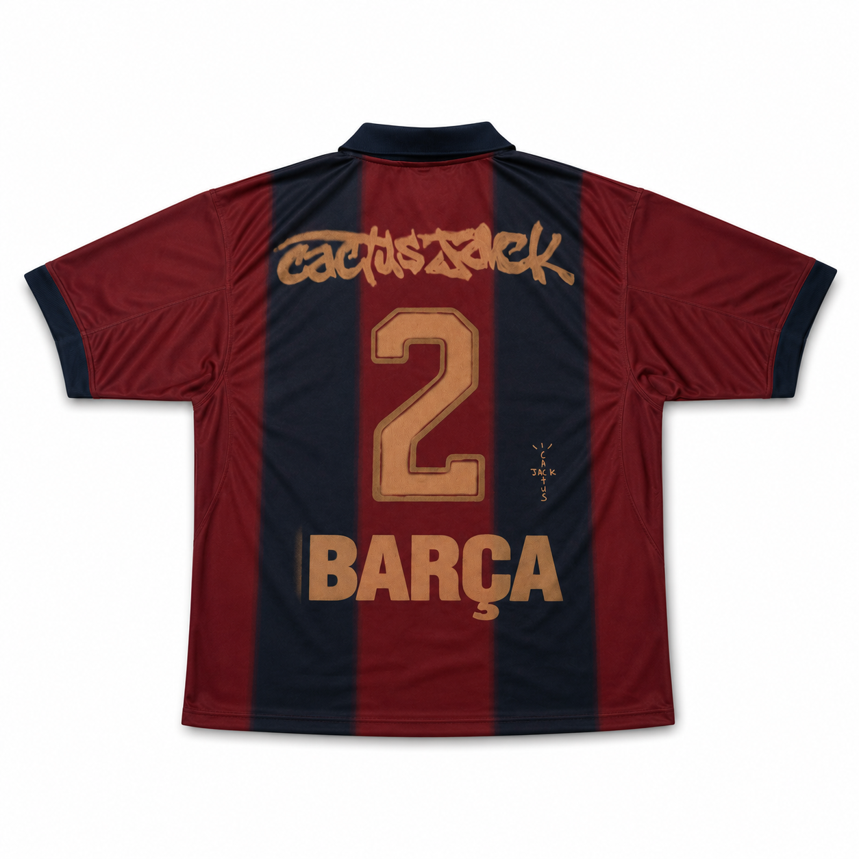 FC Barcelone Retro Jersey - Travis Scott Edition image 2