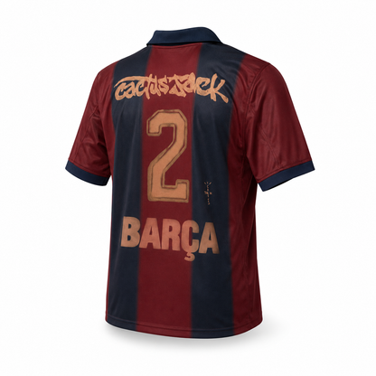 FC Barcelone Retro Jersey - Travis Scott Edition image 4