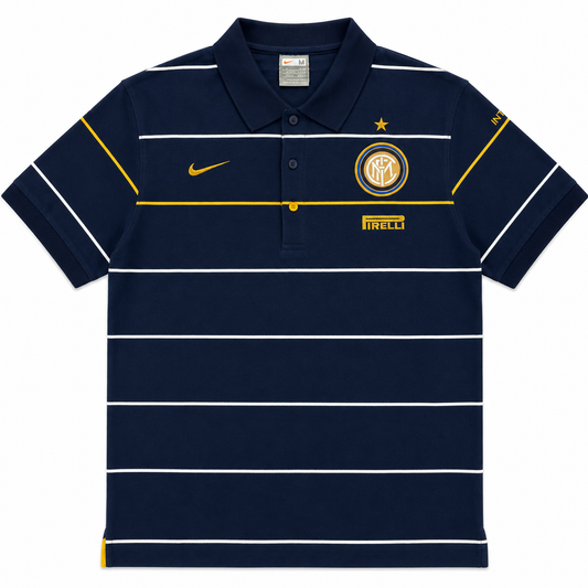 Nike vintage milan polo shirt image 1