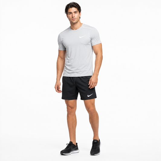 Tshirt Nike Grey Black image 2