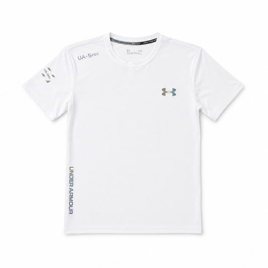 Tshirt Under Armour White Blue image 1