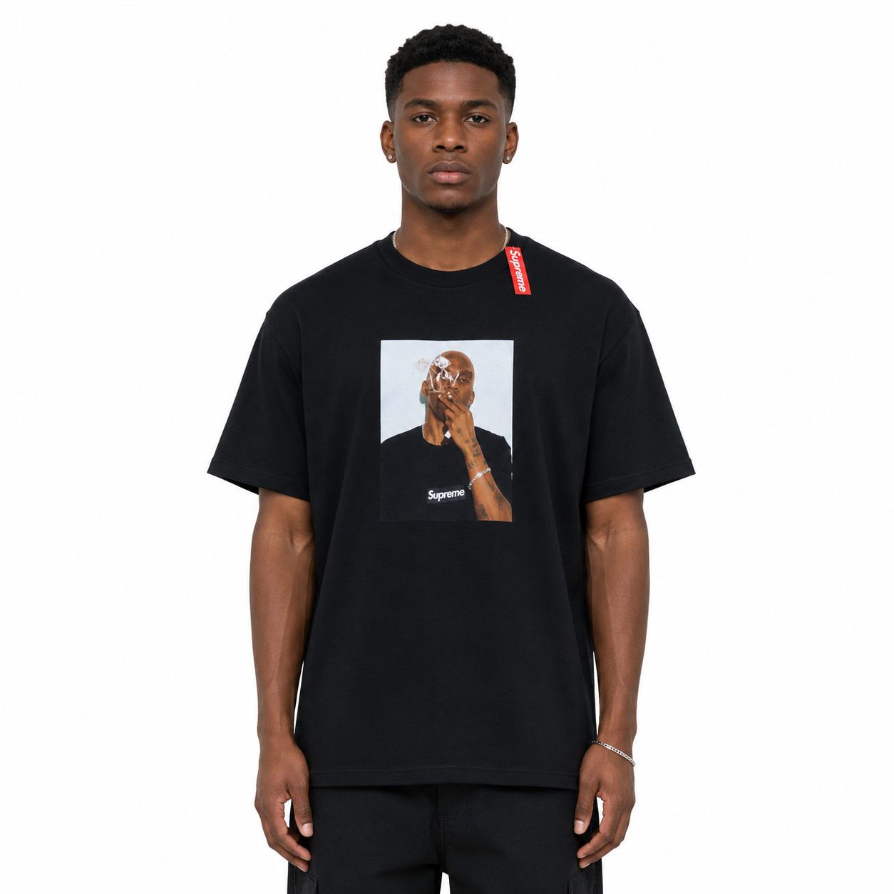T-shirt Supreme Dean Blunt noir - No stock image 7