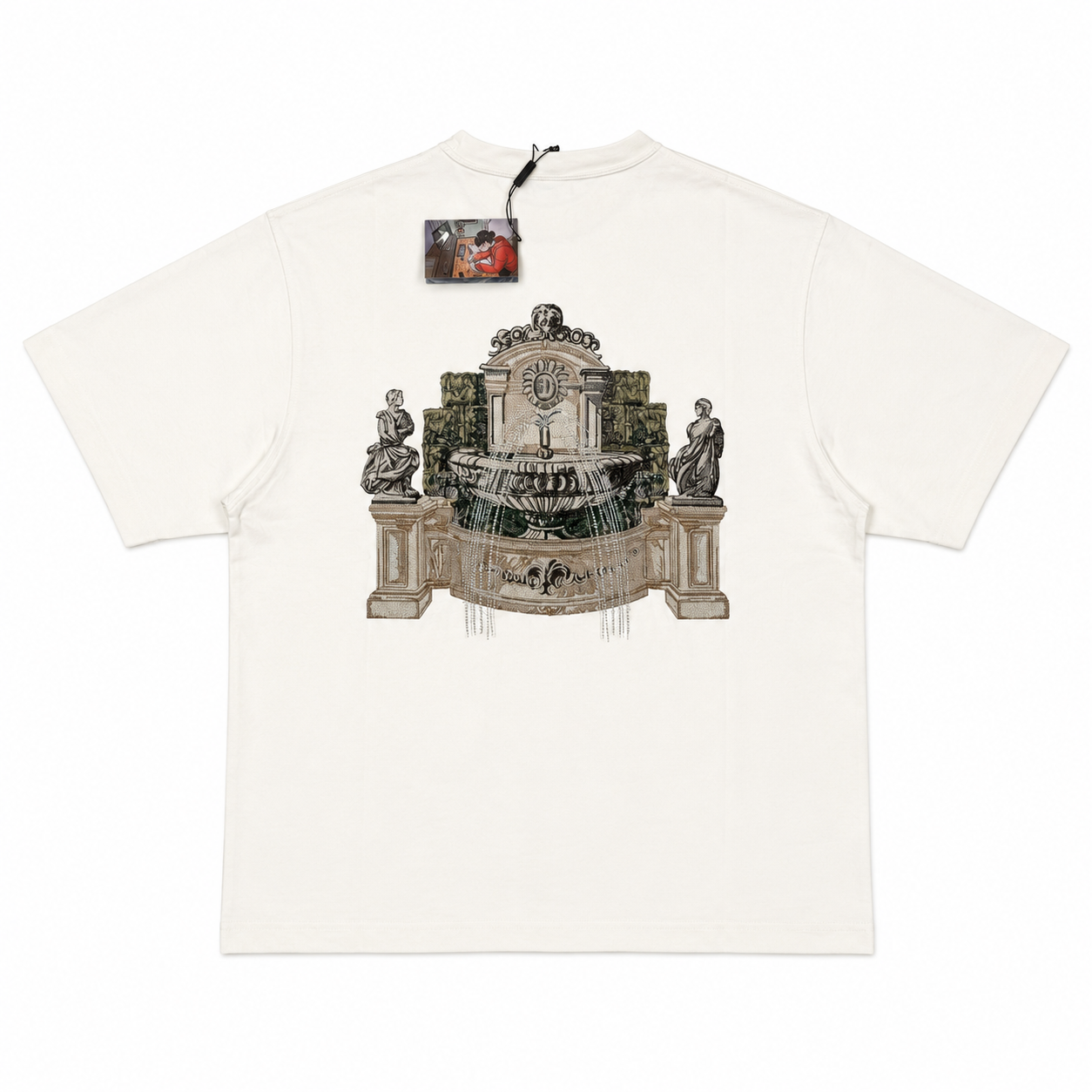 Tshirt DERSCHUTZE Black White image 2