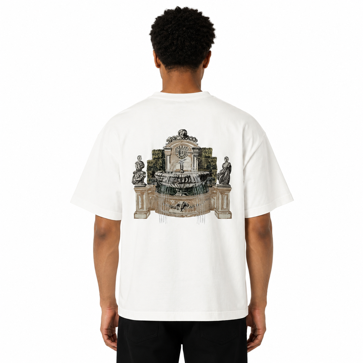 Tshirt DERSCHUTZE Black White image 4
