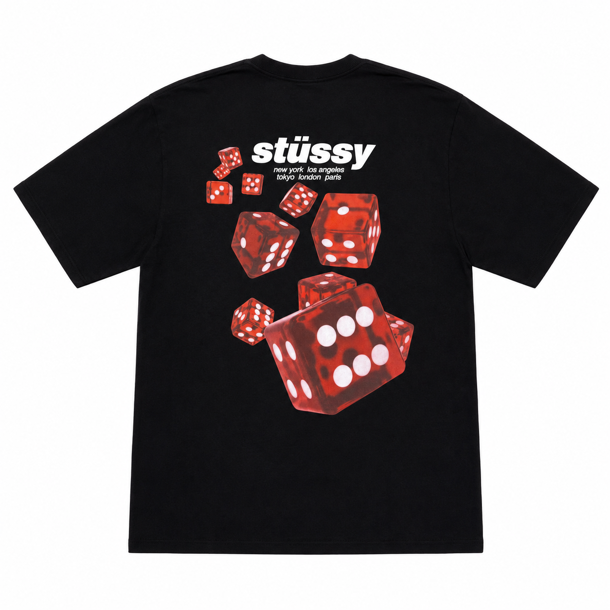 Tshirt Stussy Rollers noir image 2