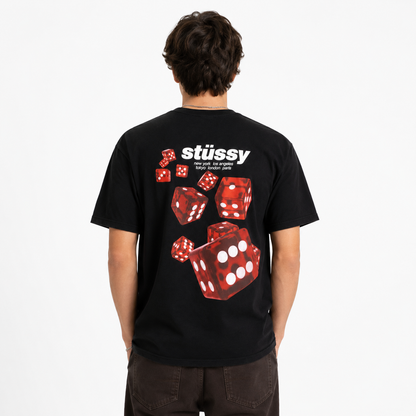 Tshirt Stussy Rollers noir image 4