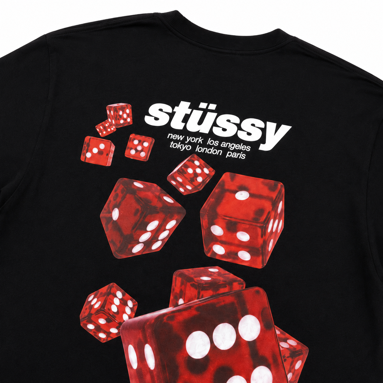Tshirt Stussy Rollers noir image 5