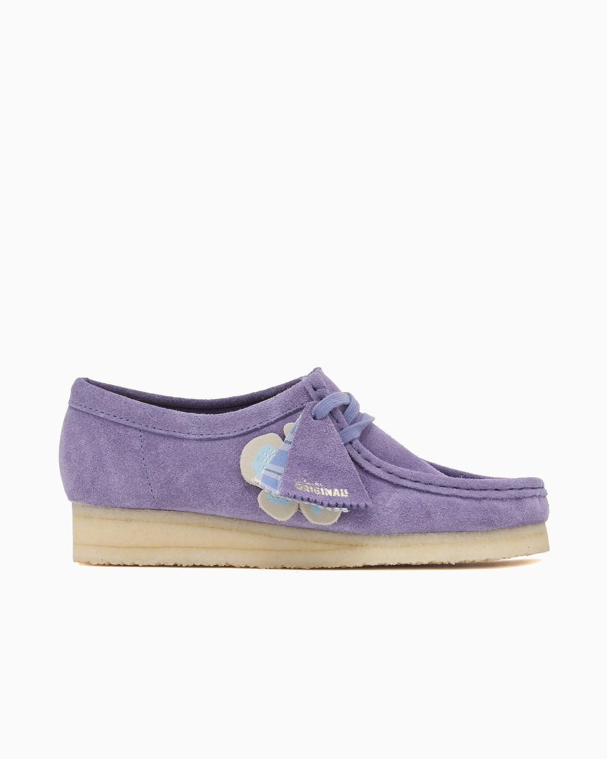Zapatos Clarks Wallabee Purple Interest para mujer 26186542 — 1