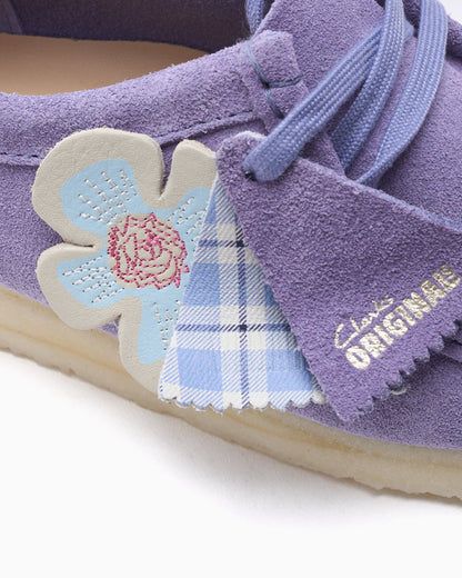 Zapatos Clarks Wallabee Purple Interest para mujer 26186542 — 8