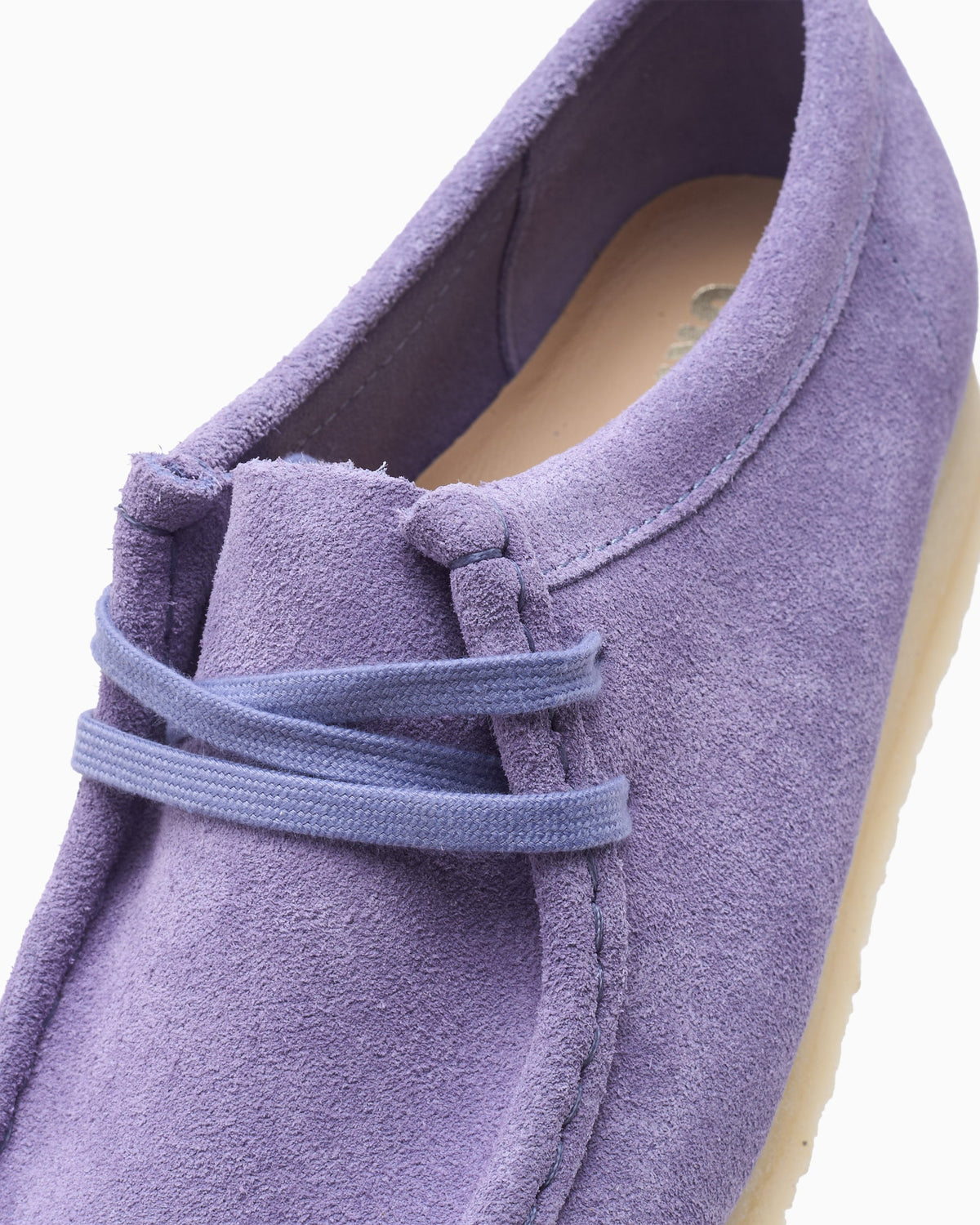 Zapatos Clarks Wallabee Purple Interest para mujer 26186542 — 9