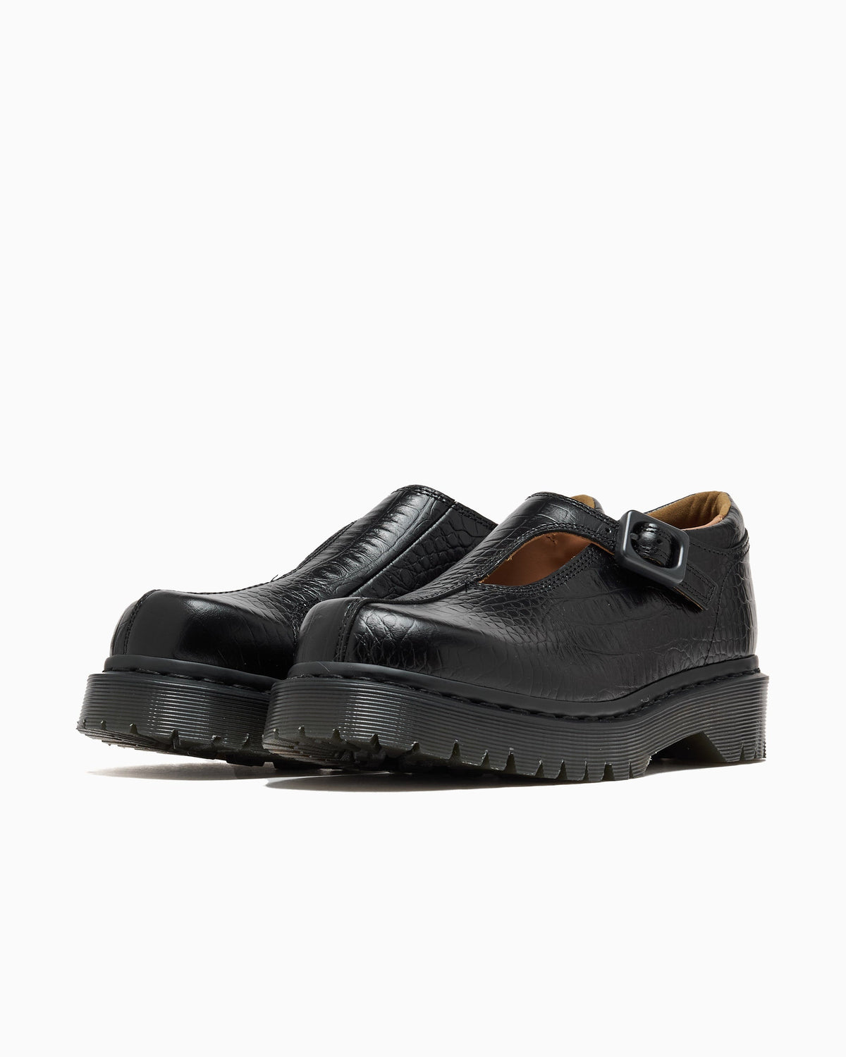 Zapatos Dr. Martens Rejena Mary Jane Croc Emboss para mujer 41254001 — 5