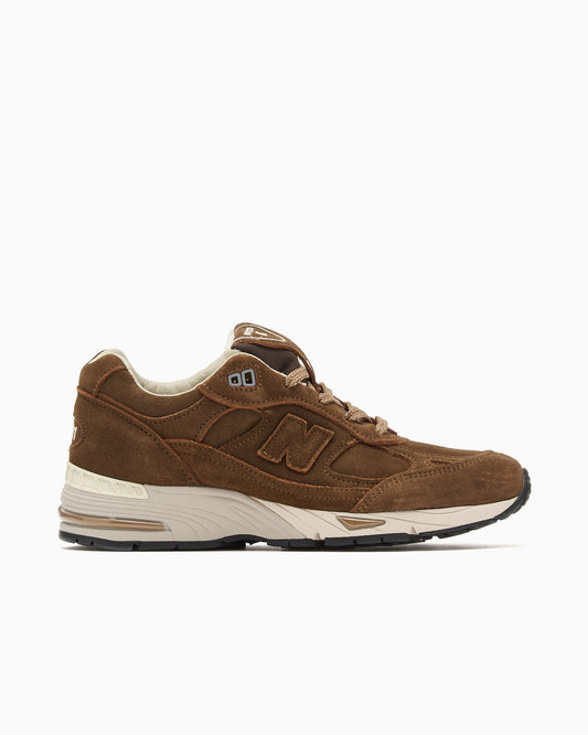 New Balance Women's W991v1 BR1 Luxe Suede "Made in UK" W991BR1 — 1